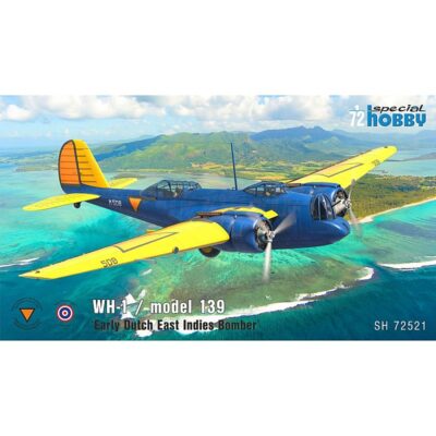 Special Hobby WH-1 Model 139 Dutch East Indies Bomber (1/72) SH72521