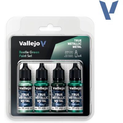 Vallejo Beetle Green Paint Set 77.265