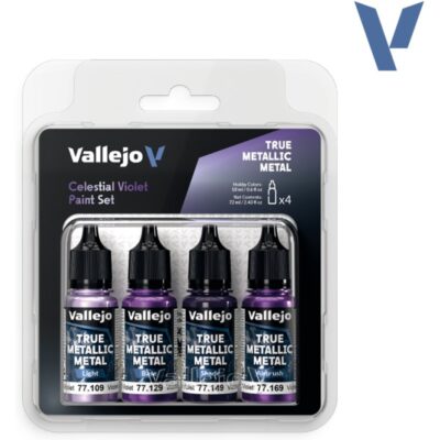 Vallejo Celestial Violet Paint Set 77.262