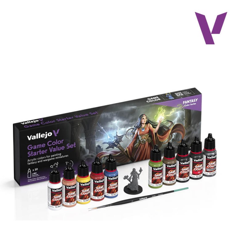 Vallejo Game Color Starter Value Set 72.215