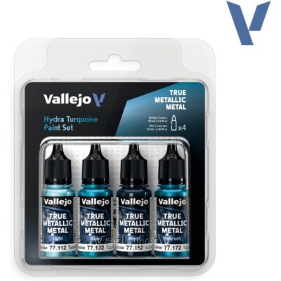 Vallejo Hydra Turquoise Paint Set 77.264