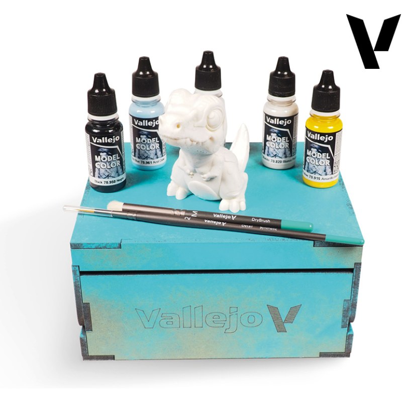 Vallejo Karonkids Velociraptor Paint Kit 70.265