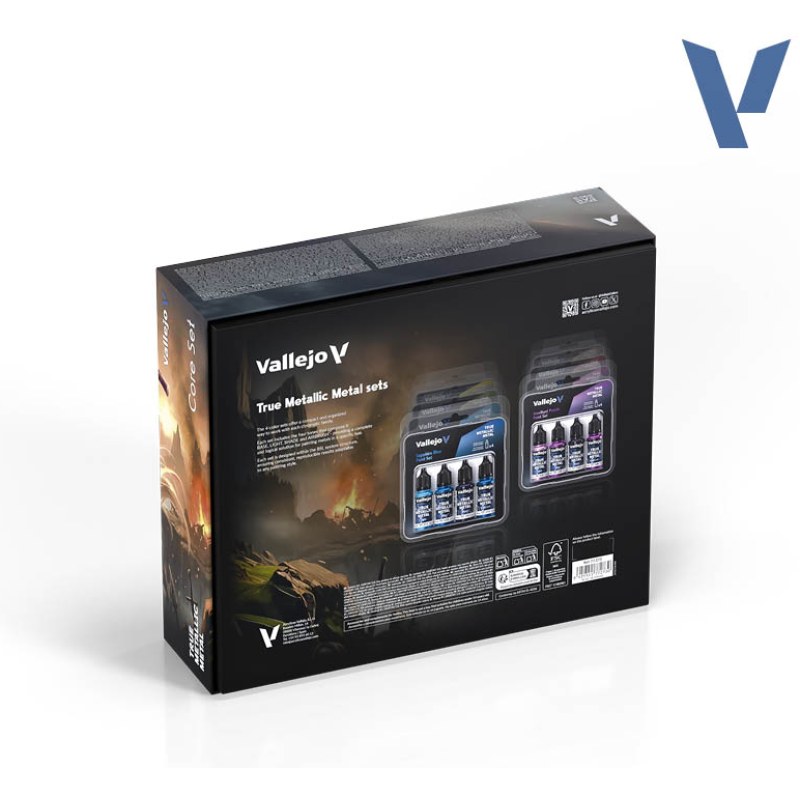 Vallejo True Metallic Metal Special Box - Core Set 77.273