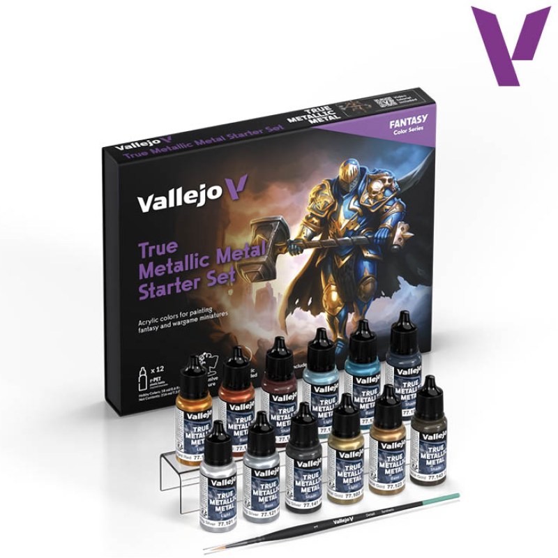 Vallejo True Metallic Metal Starter Set 77.272 additional image 3
