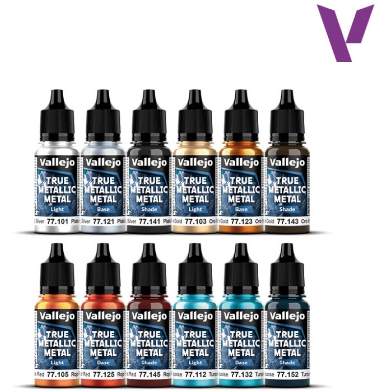 Vallejo True Metallic Metal Starter Set 77.272 additional image 5