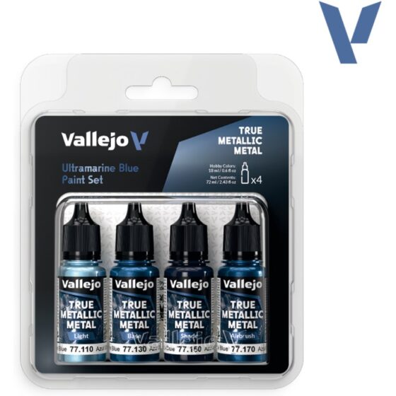 Vallejo Ultramarine Blue Paint Set 77.263 Vallejo Ultramarine Blue Paint Set 77.263