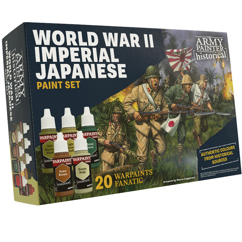 The Army Painter World War II Imperial Japanese Paint Set WP8125P