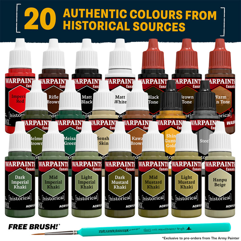 The Army Painter World War II Imperial Japanese Paint Set WP8125P