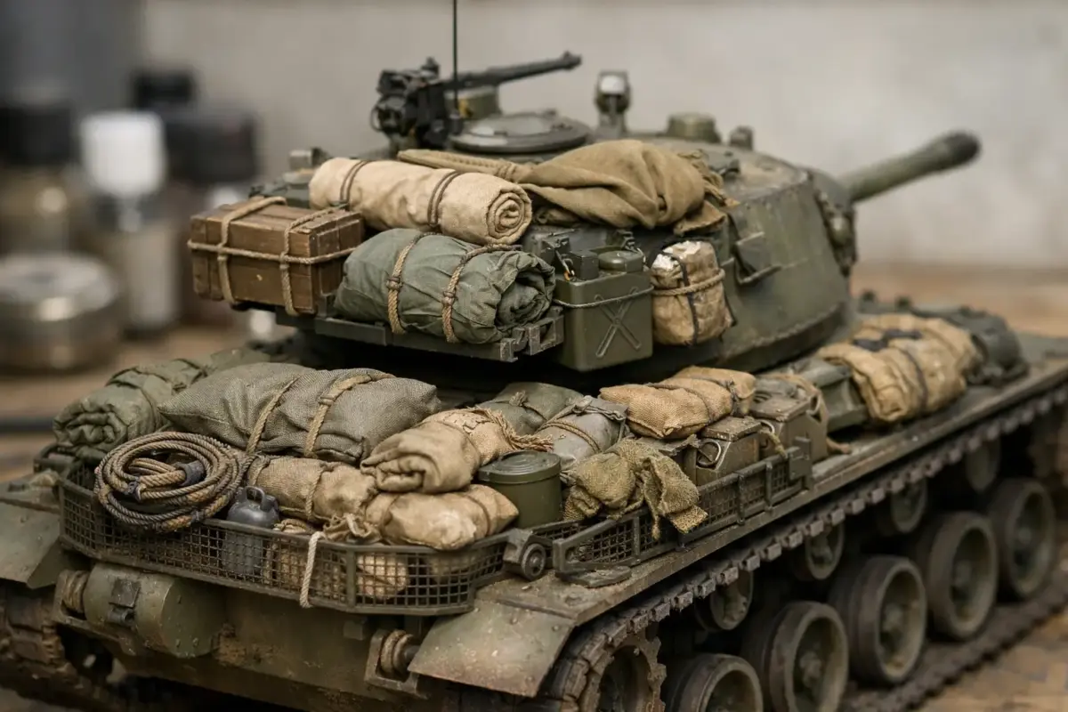 1/35 Tank Stowage Accessories for Realism