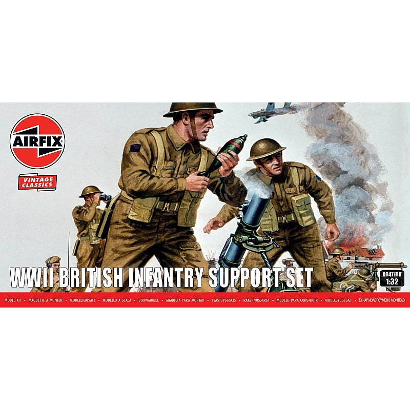 Airfix British Infantry Support Set (1/32) A04710V