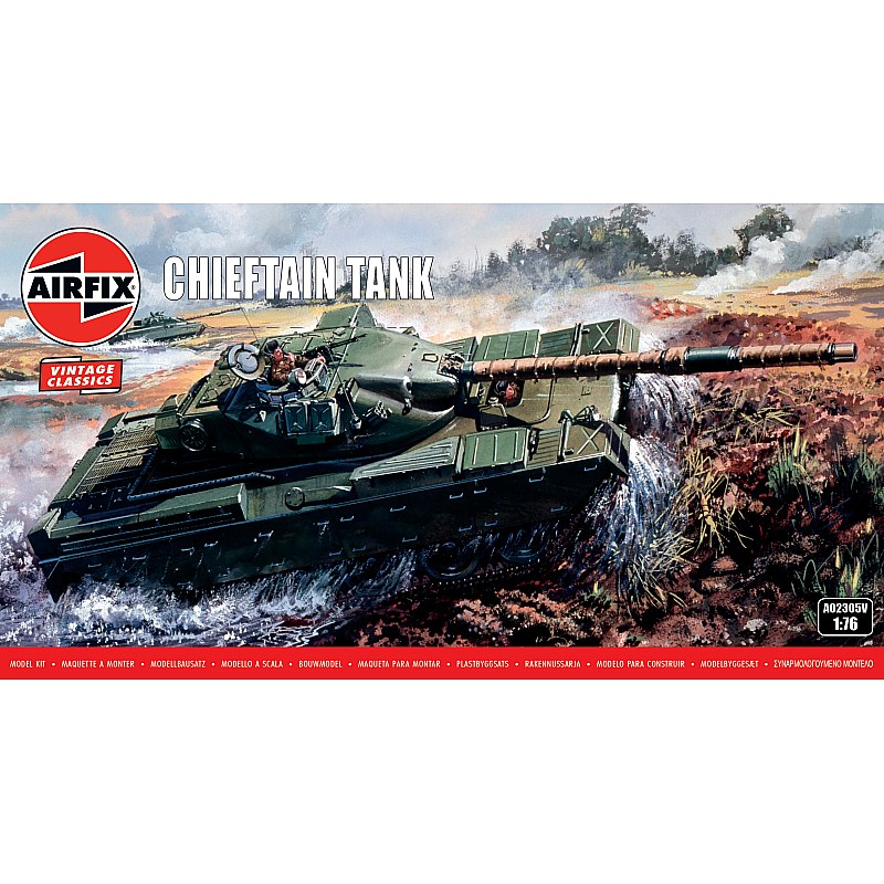 Airfix Chieftain Tank (1/76) A02305V