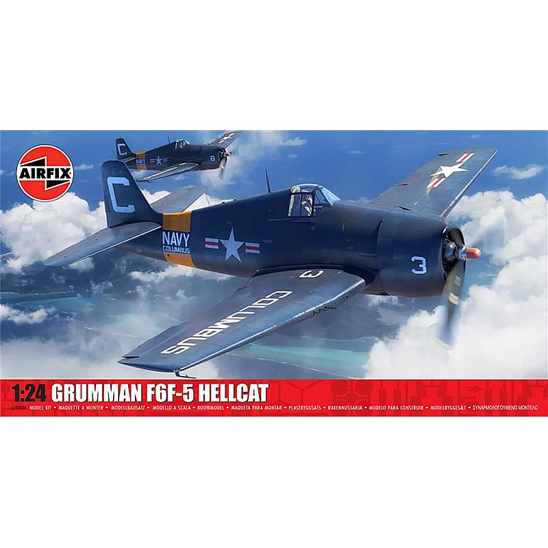 Airfix Grumman F6F-5 Hellcat (1/24) A19004A