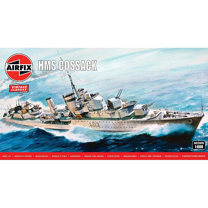 Airfix HMS Cossack (1/600) A01202V