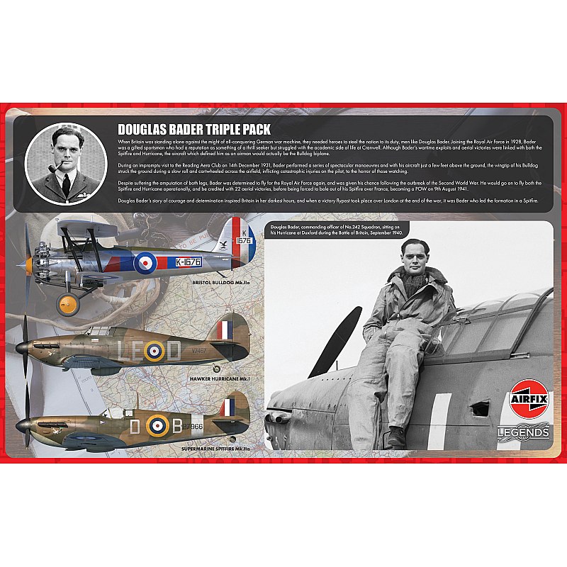 Airfix Legends - Douglas Bader - Triple Pack 1/48 A40101 additional image 5