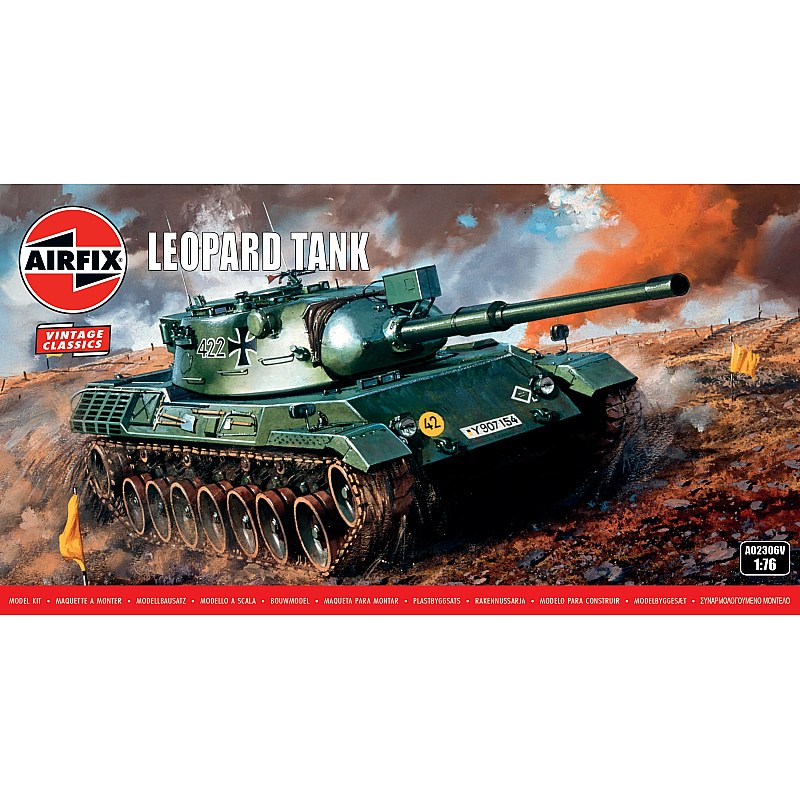 Airfix Leopard Tank (1/76) A02306V