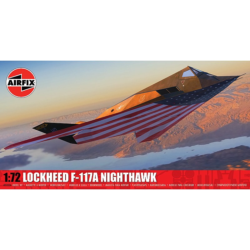Airfix Lockheed F-117A Nighthawk (1/72) A05033A
