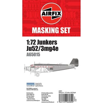 Airfix Junkers Ju52/3mg4e Masking Set (1/72) A65015