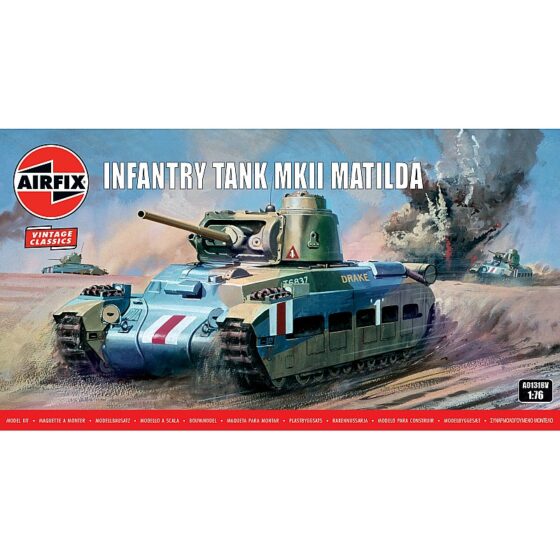 Airfix Matilda Tank (1/76) A01318V Airfix Matilda Tank (1/76) A01318V