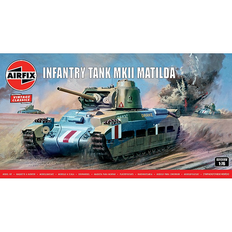 Airfix Matilda Tank (1/76) A01318V