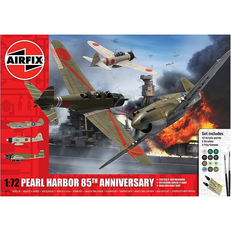 Airfix Pearl Harbor Gift Set (1/72) A50180