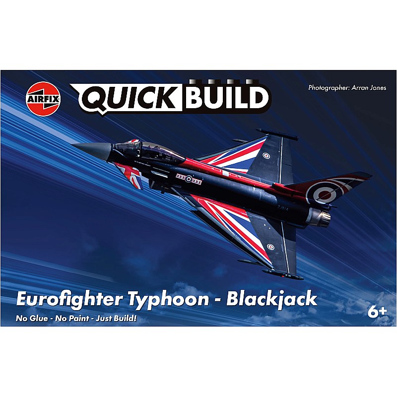 Airfix QUICKBUILD Eurofighter Typhoon Blackjack (1/72) J6059