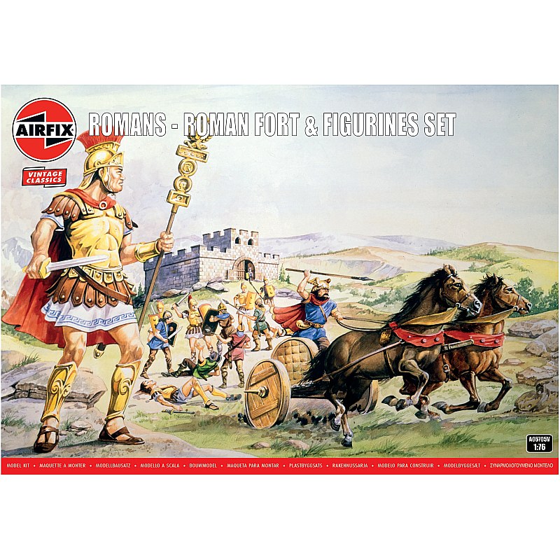 Airfix Romans Roman Fort & Figurines Set (1/76) A06705V