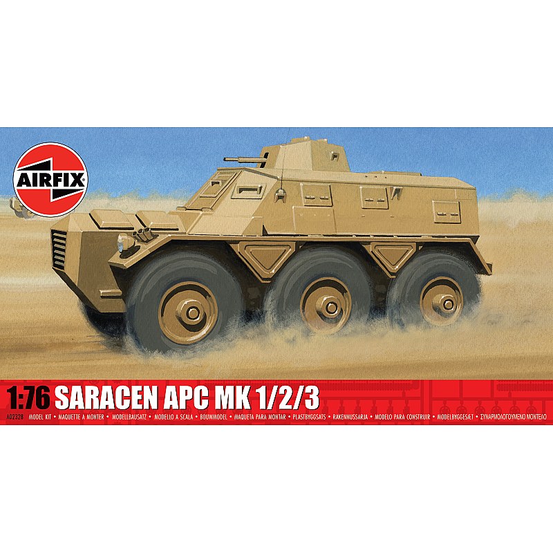 Airfix Saracen APC Mk 1/2/3 (1/76) A02328