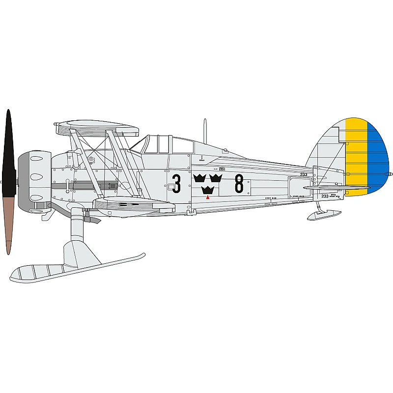 Airfix Swedish Air Force 100th Anniversary Set 1/72 A40004 additional image 2