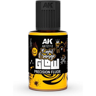 AK Interactive LIGHT ORANGE GLOW PRECISION FLUOR 30ml AK12112