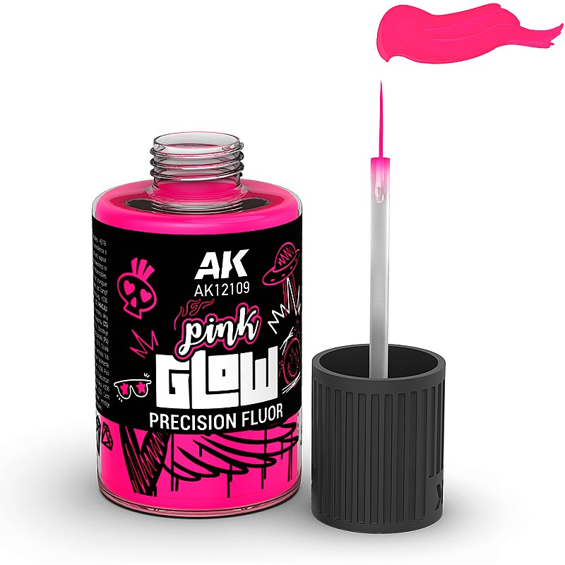 AK Interactive PINK GLOW PRECISION FLUOR AK12109 additional image 2