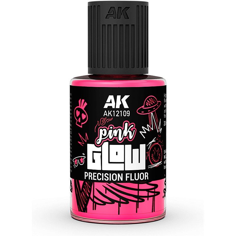 AK Interactive PINK GLOW PRECISION FLUOR AK12109