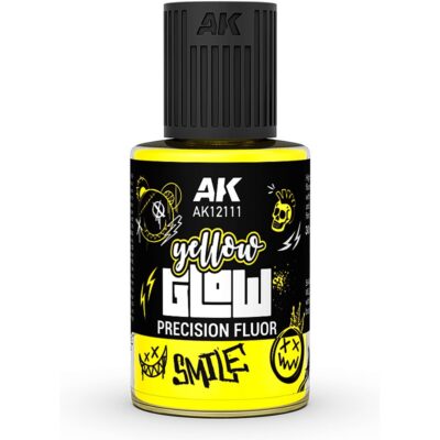 AK Interactive YELLOW GLOW PRECISION FLUOR 30ml AK12111