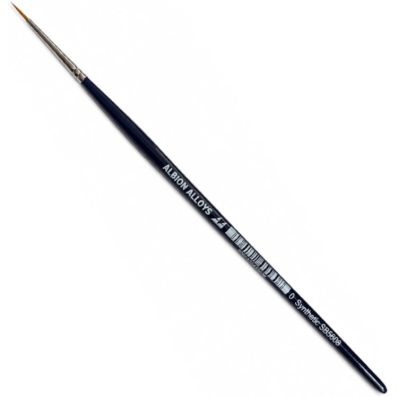 Albion Alloys Fine Synthetic Detail Brush (Size 0) SB5608
