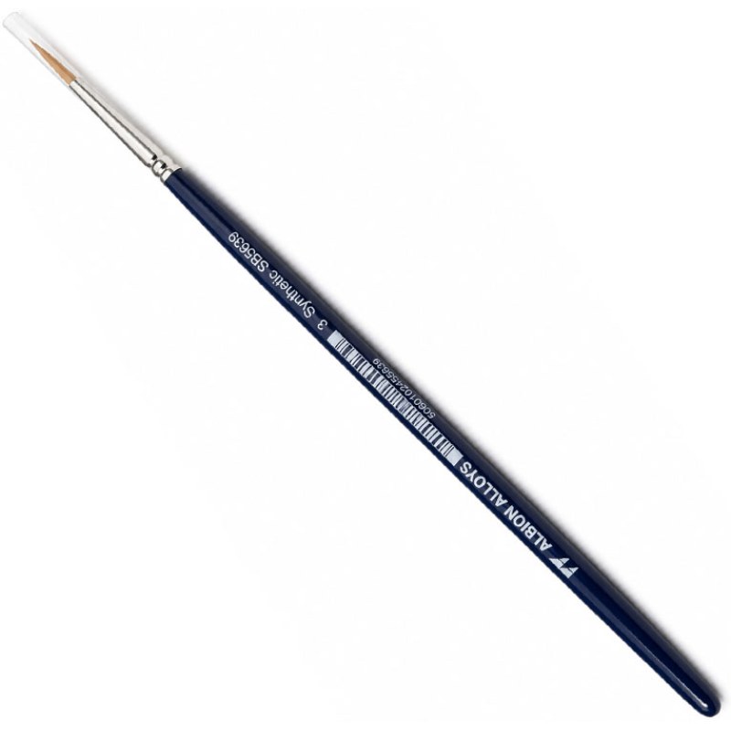 Albion Alloys Large Synthetic Brush (Size 3) SB5639