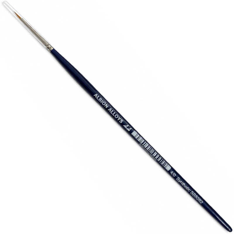 Albion Alloys Super Fine Synthetic Detail Brush (Size 4/0) SB5592