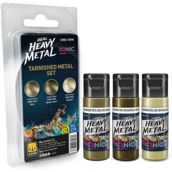Ammo Real Heavy Metal Tarnished Metal Set IONIC-0598 Ammo Real Heavy Metal Tarnished Metal Set IONIC-0598