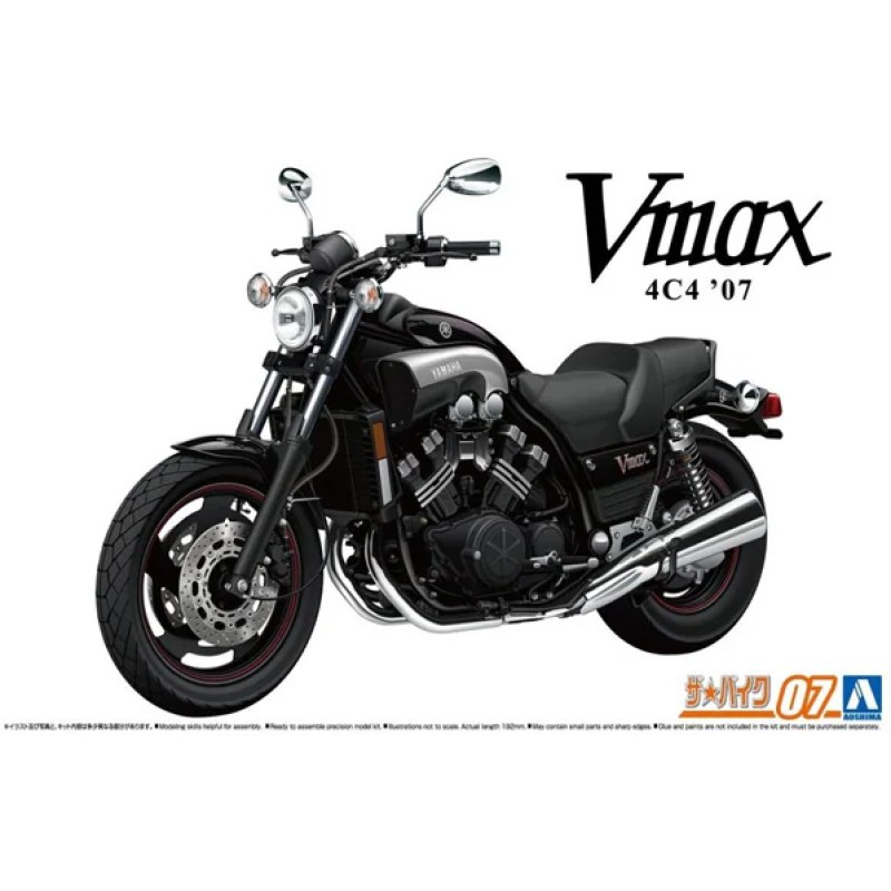 Aoshima Yamaha 4C4 Vmax '07 (1/12) 06230 Aoshima Yamaha 4C4 Vmax '07 (1/12) 06230
