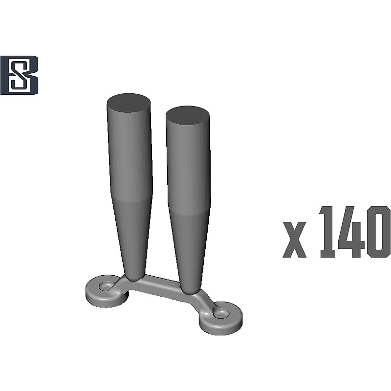 BSK Model Tie Down Loops 1/35 BSKC35030 additional image 3
