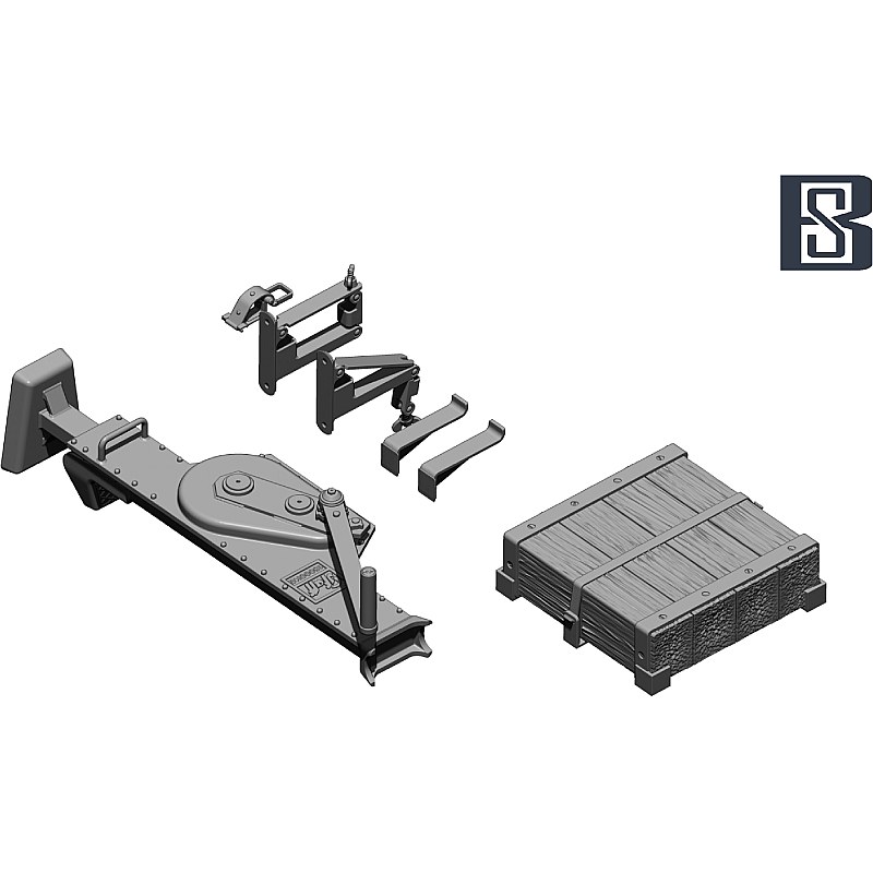 BSK Model TIGER-I 15(t) Jack Detail Set 1/16 BSKD16001-2 additional image 2