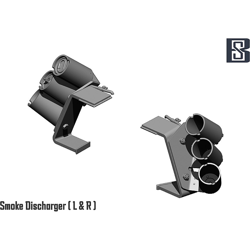 BSK Model TIGER-I Smoke Dischargers & S-Mine Launchers 1/16 BSKD16001-1 additional image 3