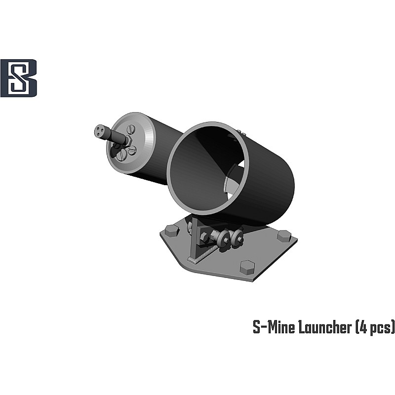 BSK Model TIGER-I Smoke Dischargers & S-Mine Launchers 1/16 BSKD16001-1 additional image 8
