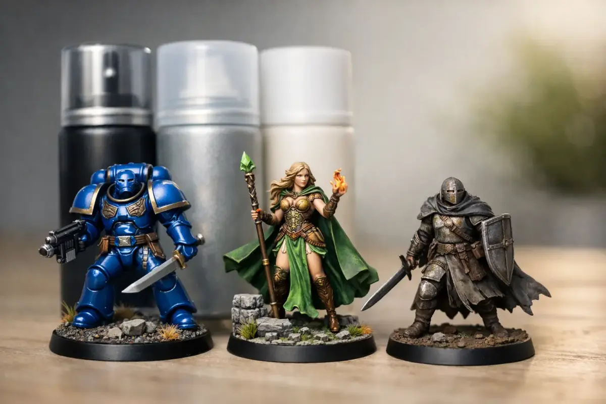 Clear Coat for Miniatures Gloss, Satin or Matt?