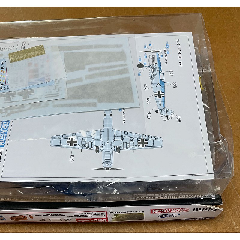 Damaged Box – Dragon Bf 109E-4 WWII German Fighter (1/48) 5550 SMS-DB020 additional image 2
