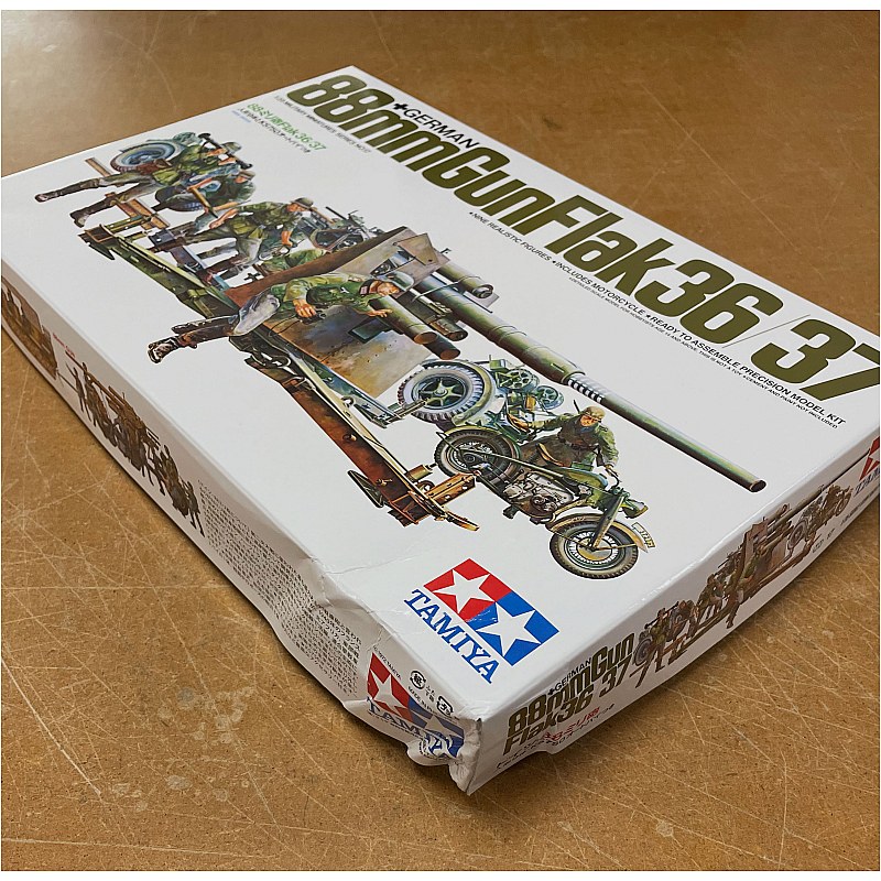 Damaged Box – Tamiya 88mm Gun Flak 36/37 (1/35) 35017 SMS-DB009 additional image 2