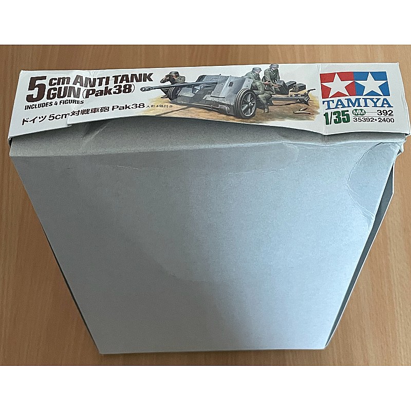 Damaged Box – Tamiya German Anti-Tank Gun 5cm Pak 38 (1/35) 35392 SMS-DB005 additional image 2