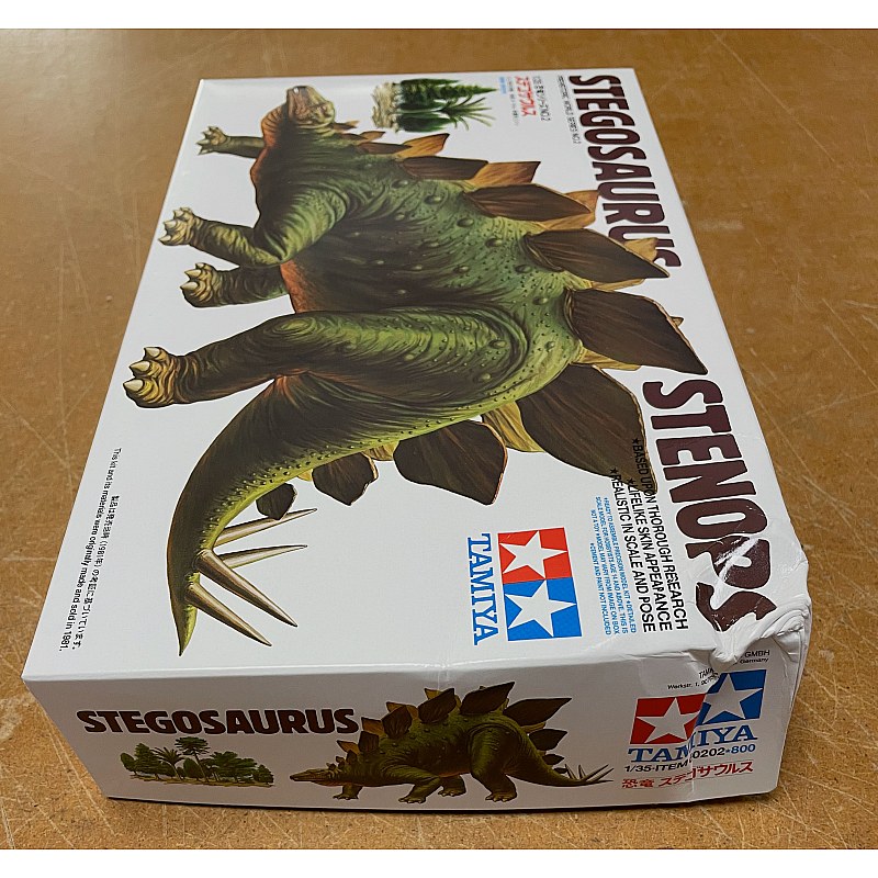 Damaged Box – Tamiya Stegosaurus Stenops Prehistoric World Series No.2 (1/35) 60202 SMS-DB012 additional image 2