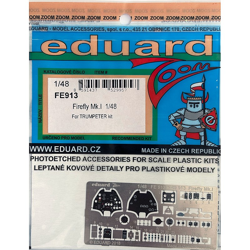 Eduard Firefly Mk.I PE Set for Trumpeter (1/48) FE913