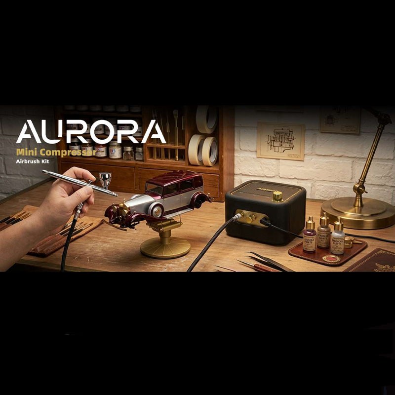 Fengda AURORA Mini Compressor Airbrush Kit AS-302K additional image 4