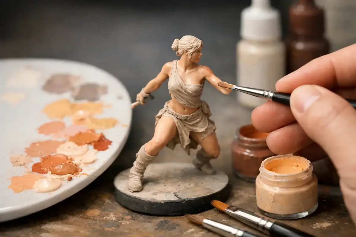 Figure Flesh Tones Tutorial for Natural Results
