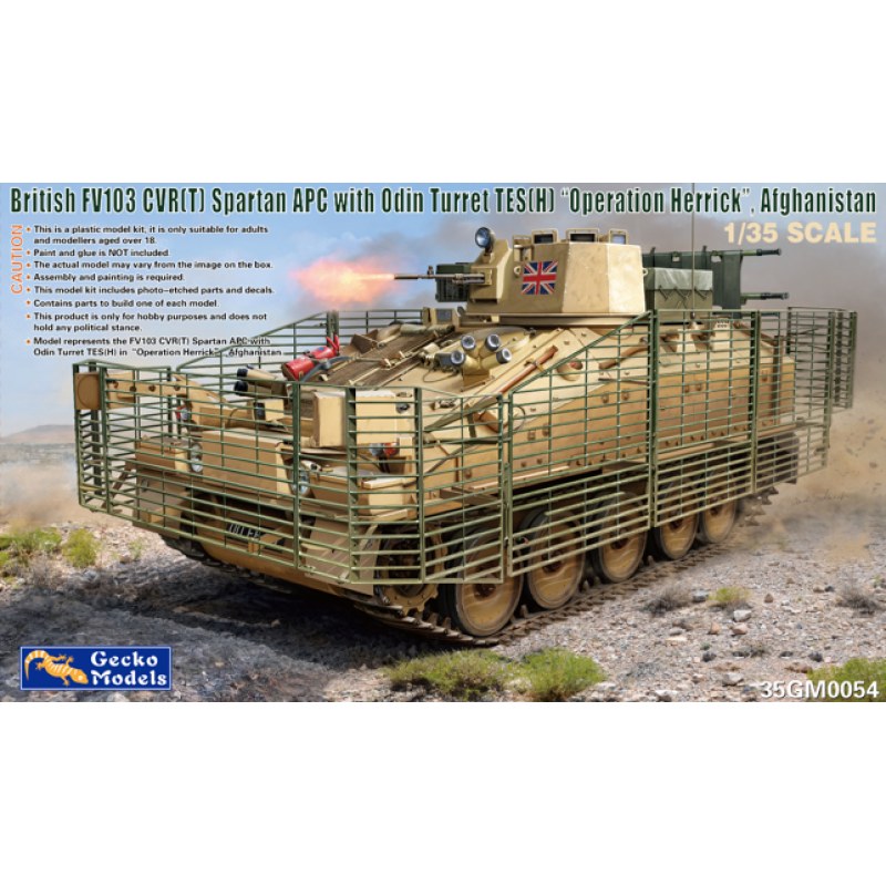 Gecko Models British FV103 CVR(T) Spartan APC 1/35 35GM0054